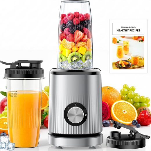 Turelar Smoothie Blender for Shakes with 2 x 24oz To-Go Cups