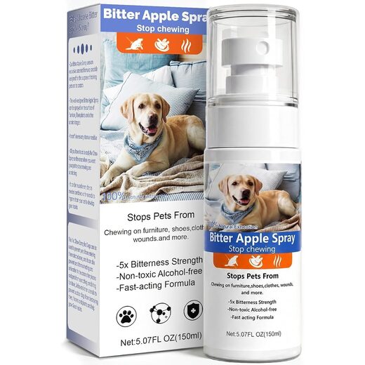 Bitter Apple Spray for Dogs, No Chew Spray to Stop Chewing